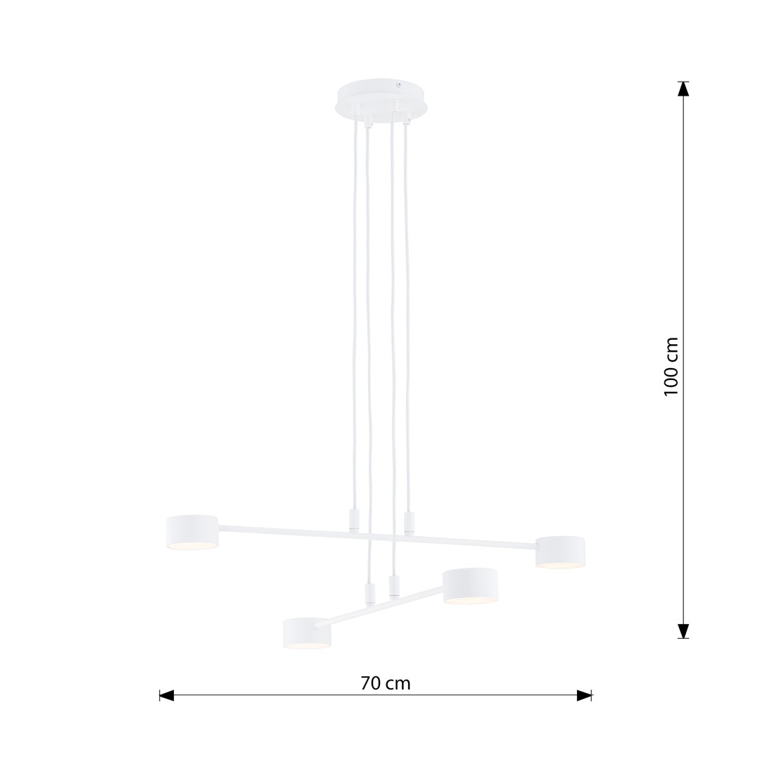 Hanglamp Raabek Wit - Afbeelding 10