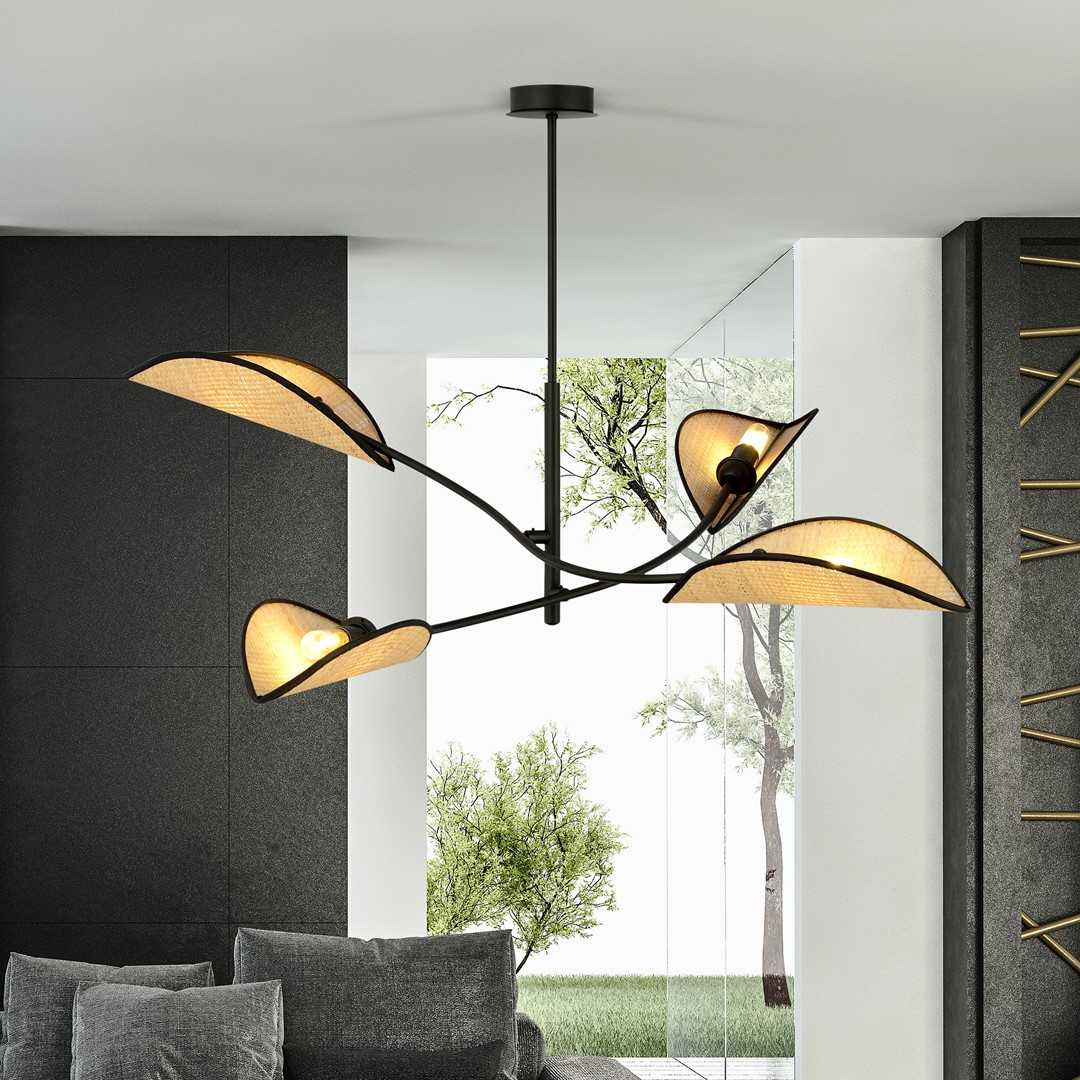 Plafondlamp Heilla Zwart Ø12 cm - Afbeelding 10