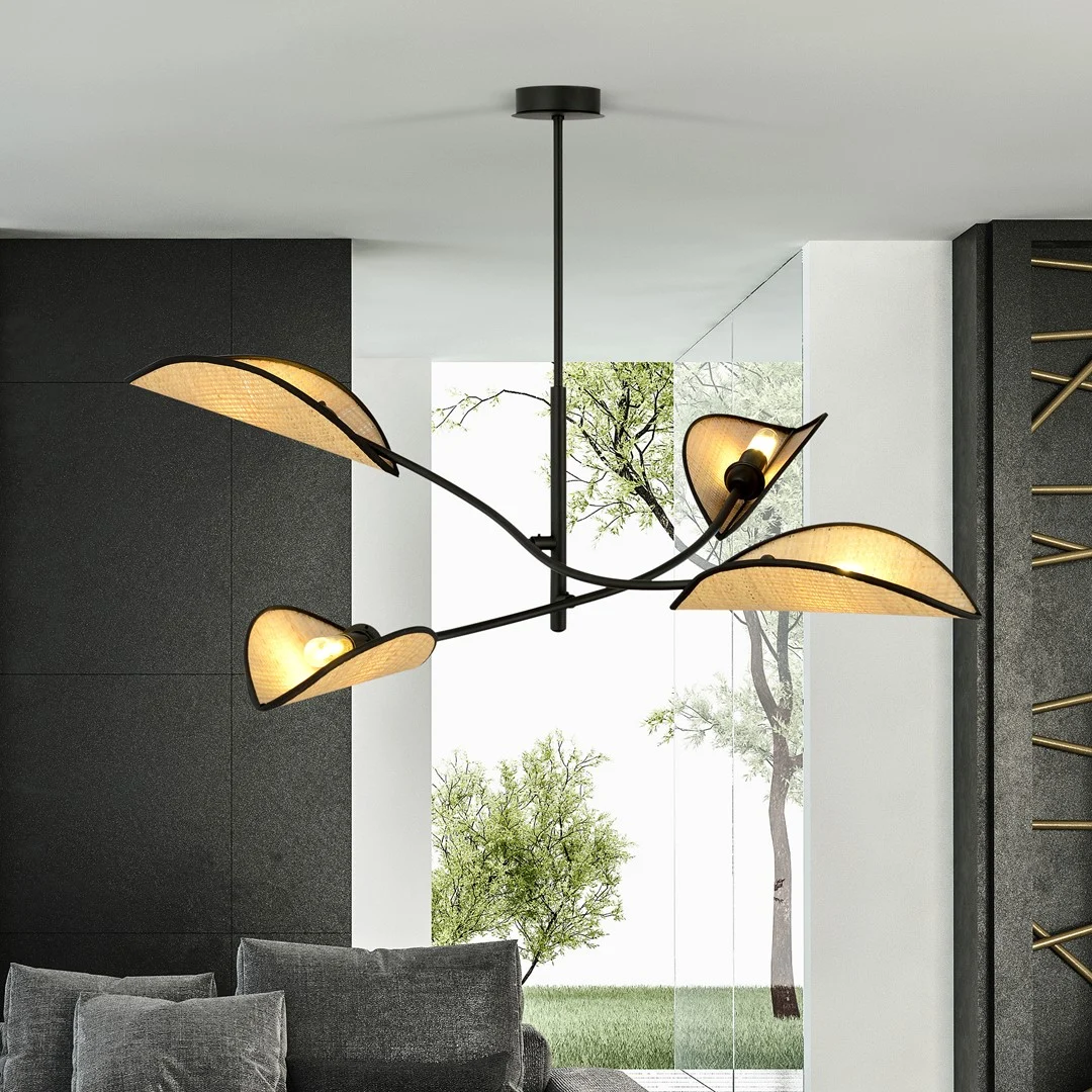 Plafondlamp Heilla Zwart Ø12 cm - Afbeelding 10