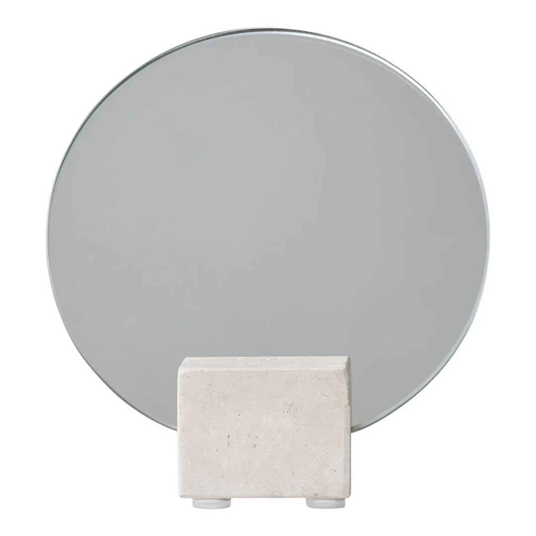 Spiegel Neistond Beige 18x18 cm - Afbeelding 2
