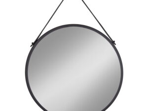 Spiegel Pilvar Zwart Ø60 cm