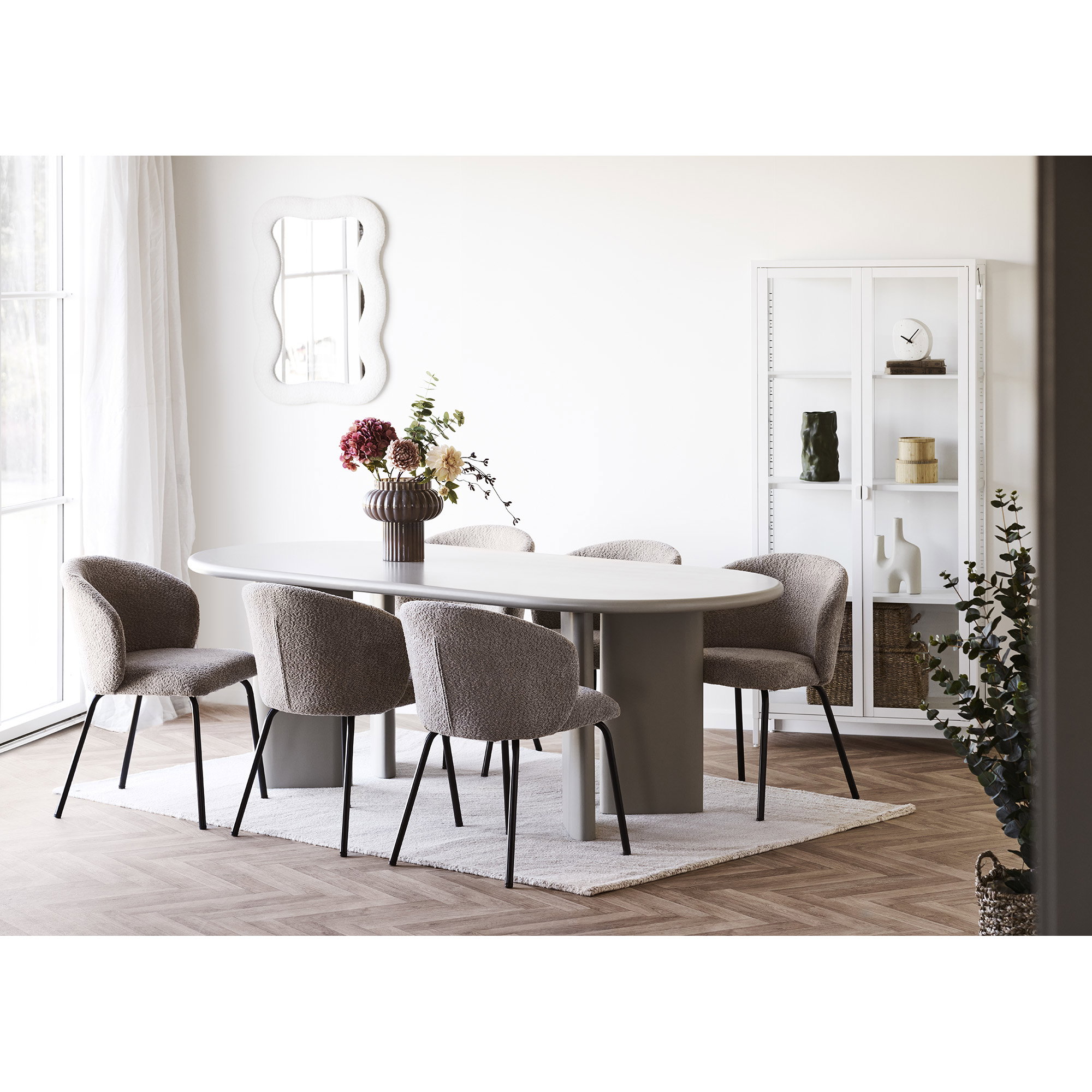 Spiegel Skeirdan Wit 80x54 cm - Afbeelding 3