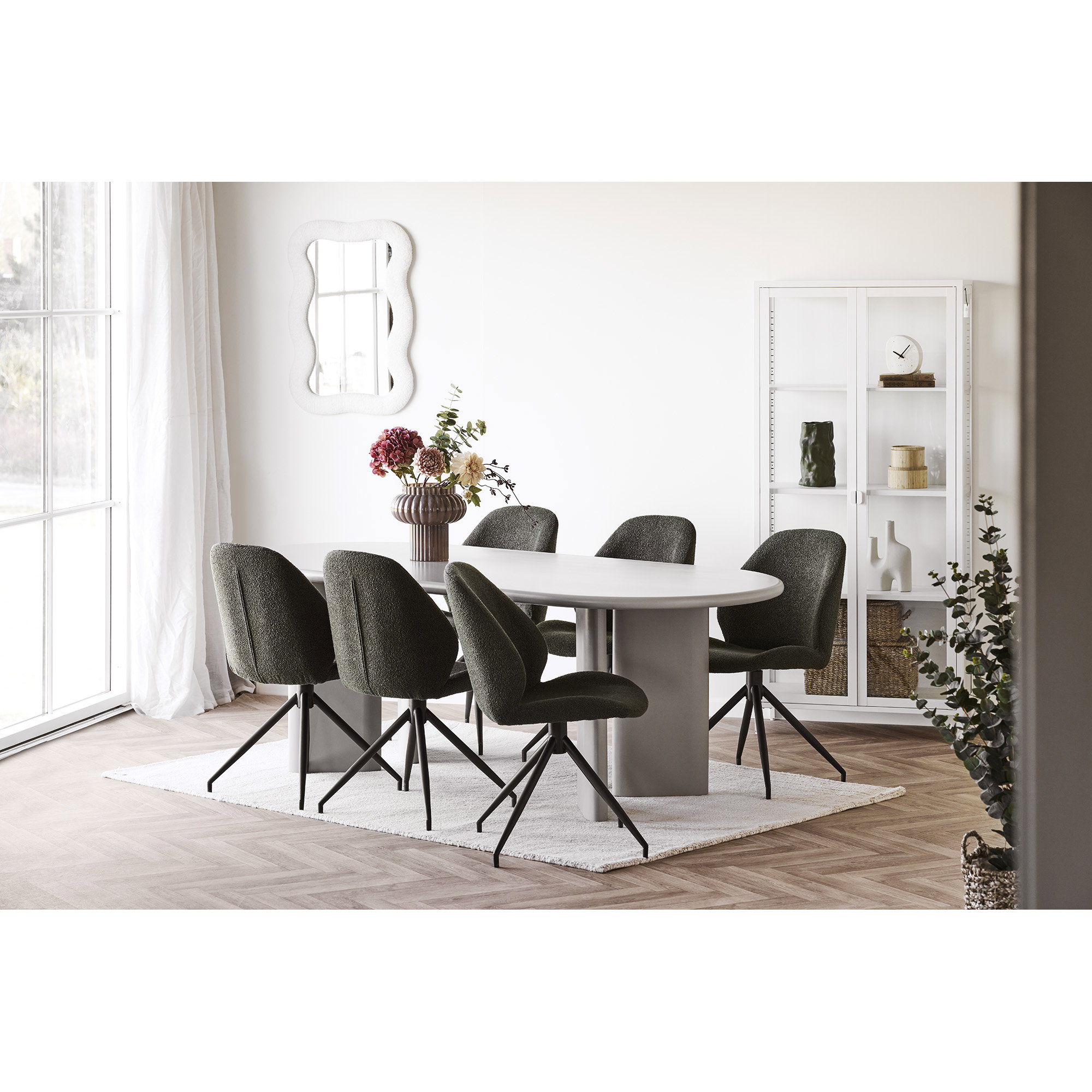 Spiegel Skeirdan Wit 80x54 cm - Afbeelding 4