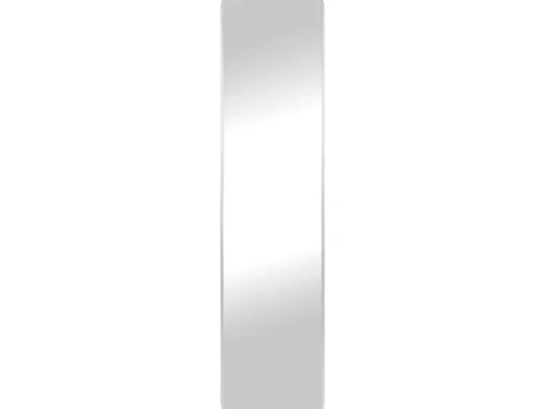 Spiegel Rirrella Zilver 170x35 cm met slank aluminium frame en afgeronde boven- en onderkant