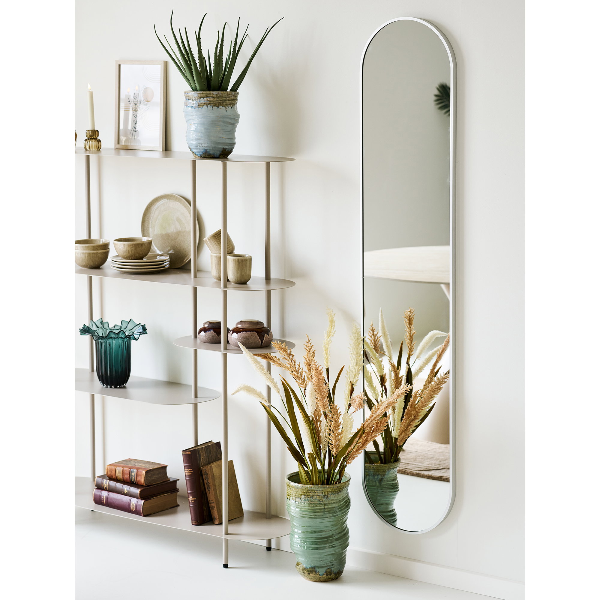 Spiegel Rirrella Zilver 170x35 cm - Afbeelding 2