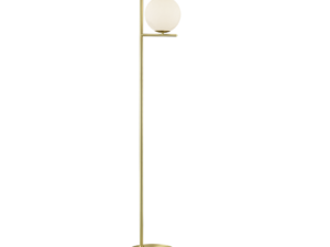 Vloerlamp Zarnona Mat Messing H150 cm - Set van 3