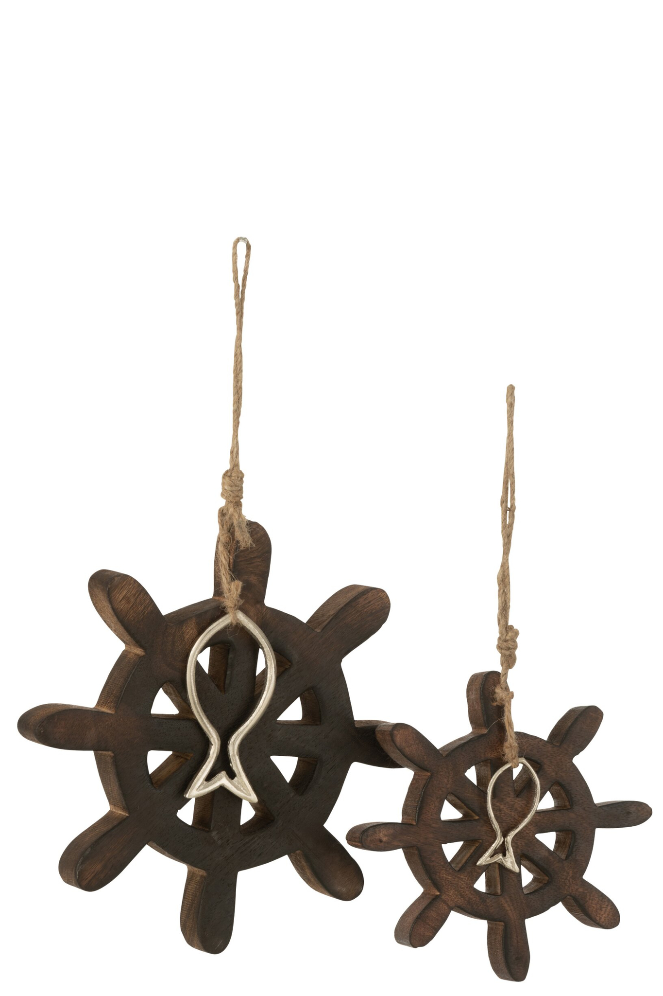 Decoratiefiguur Deetund Mangohout Bruin