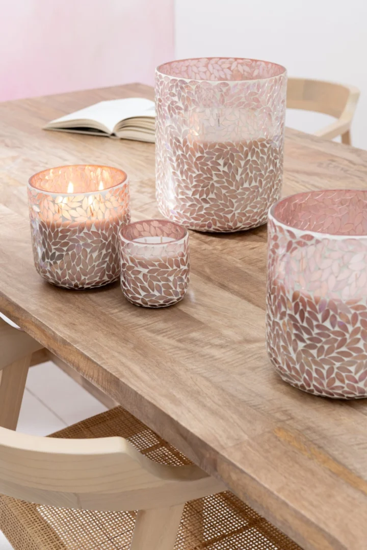 Geurkaars Traaskora Roze - Afbeelding 2