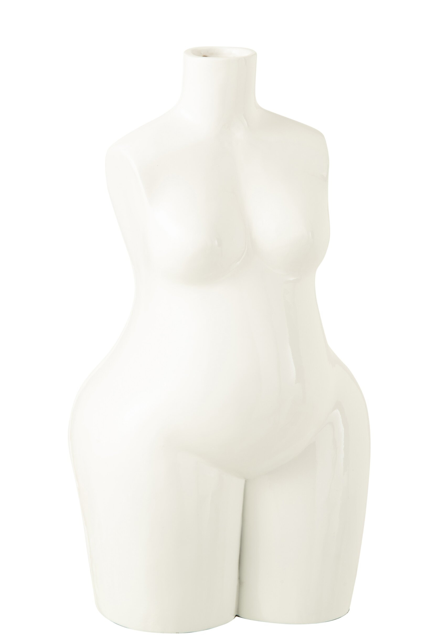 Vaas Lorenzo Polyresin Wit H47 cm - Afbeelding 3