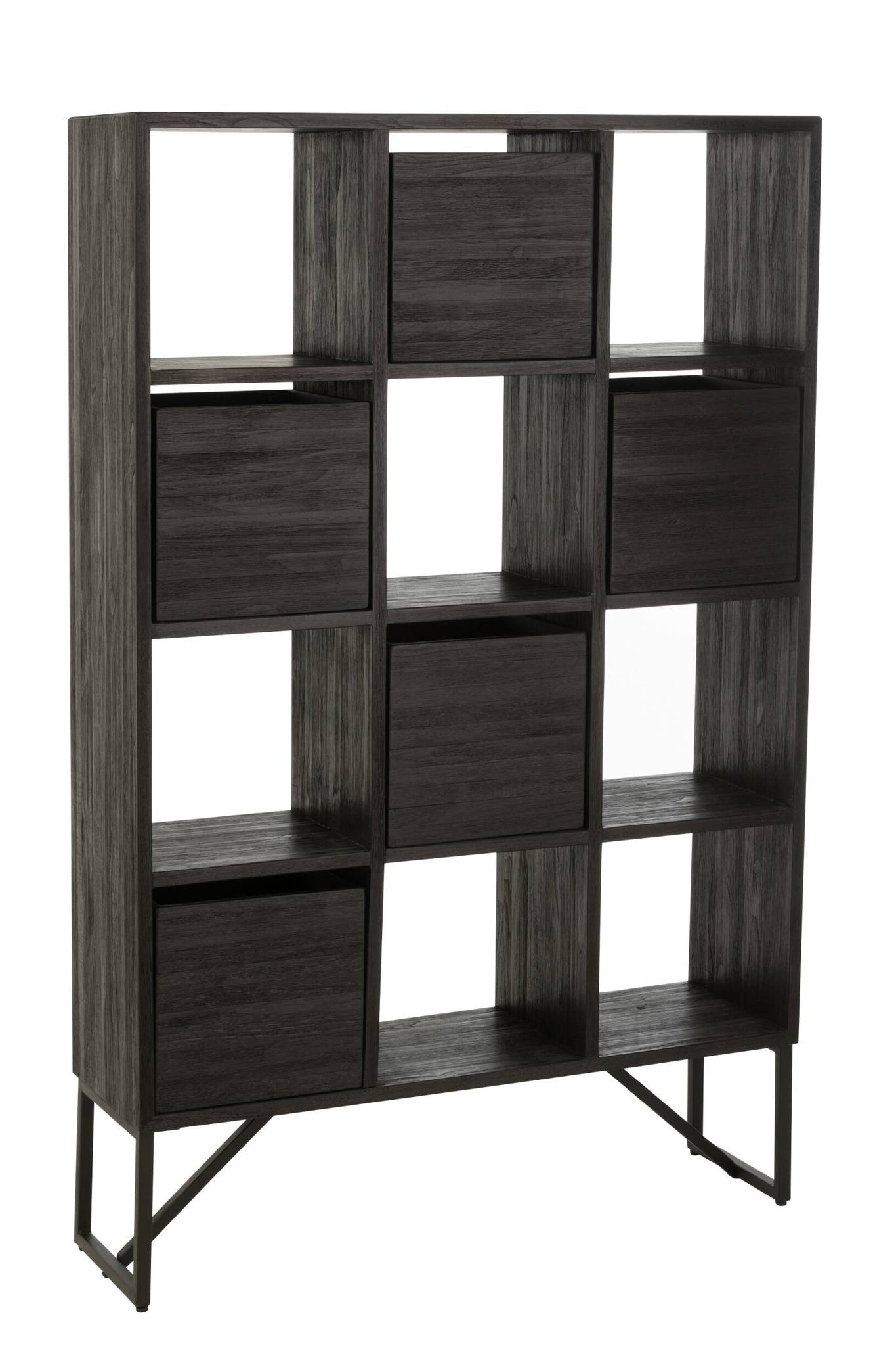 Kast Sluvir Zwart 100 cm - Afbeelding 9