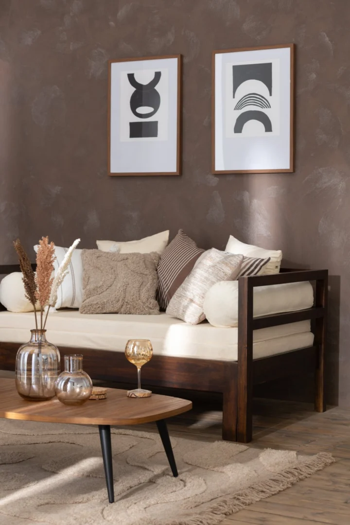 Salontafel Leinnano Metaal 120 cm - Afbeelding 6