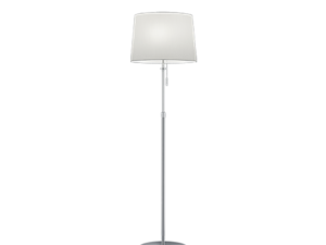Vloerlamp Jeerano Mat Nikkel H180 cm - Set van 3