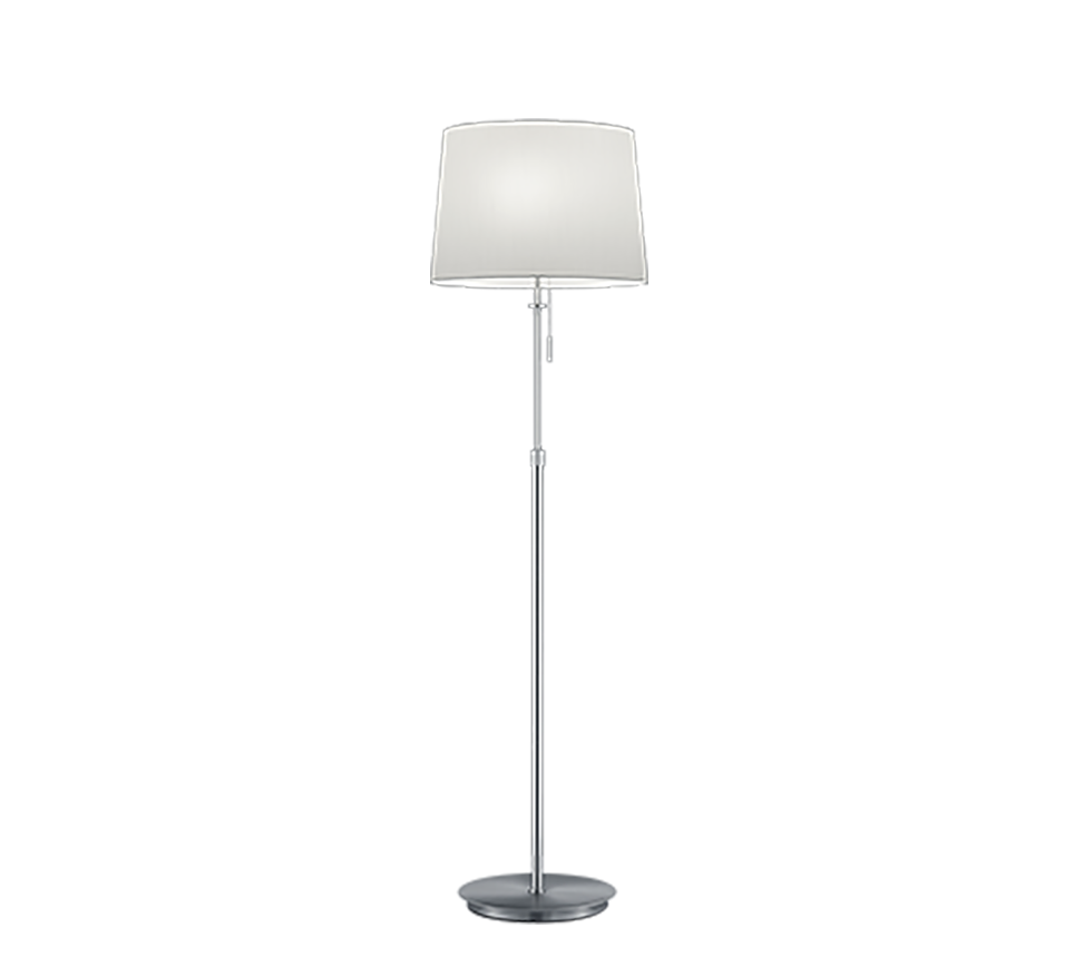 Vloerlamp Jeerano Mat Nikkel H180 cm - Set van 3