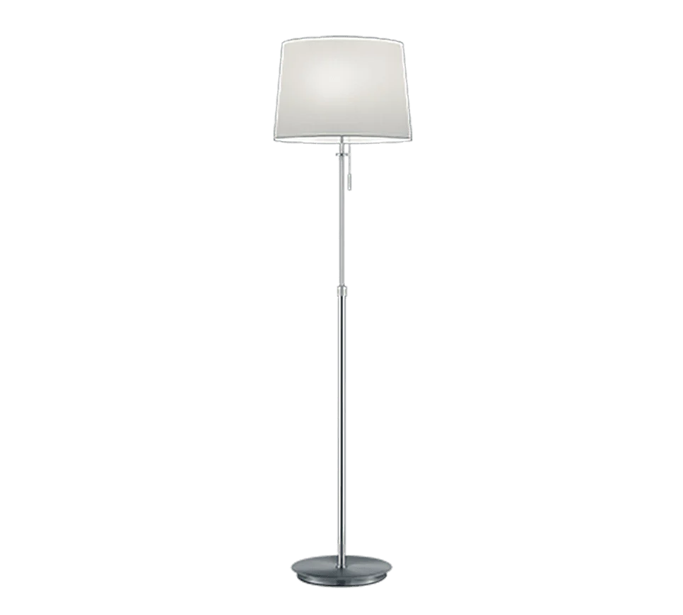 Vloerlamp Jeerano Mat Nikkel H180 cm - Set van 3 - Afbeelding 2