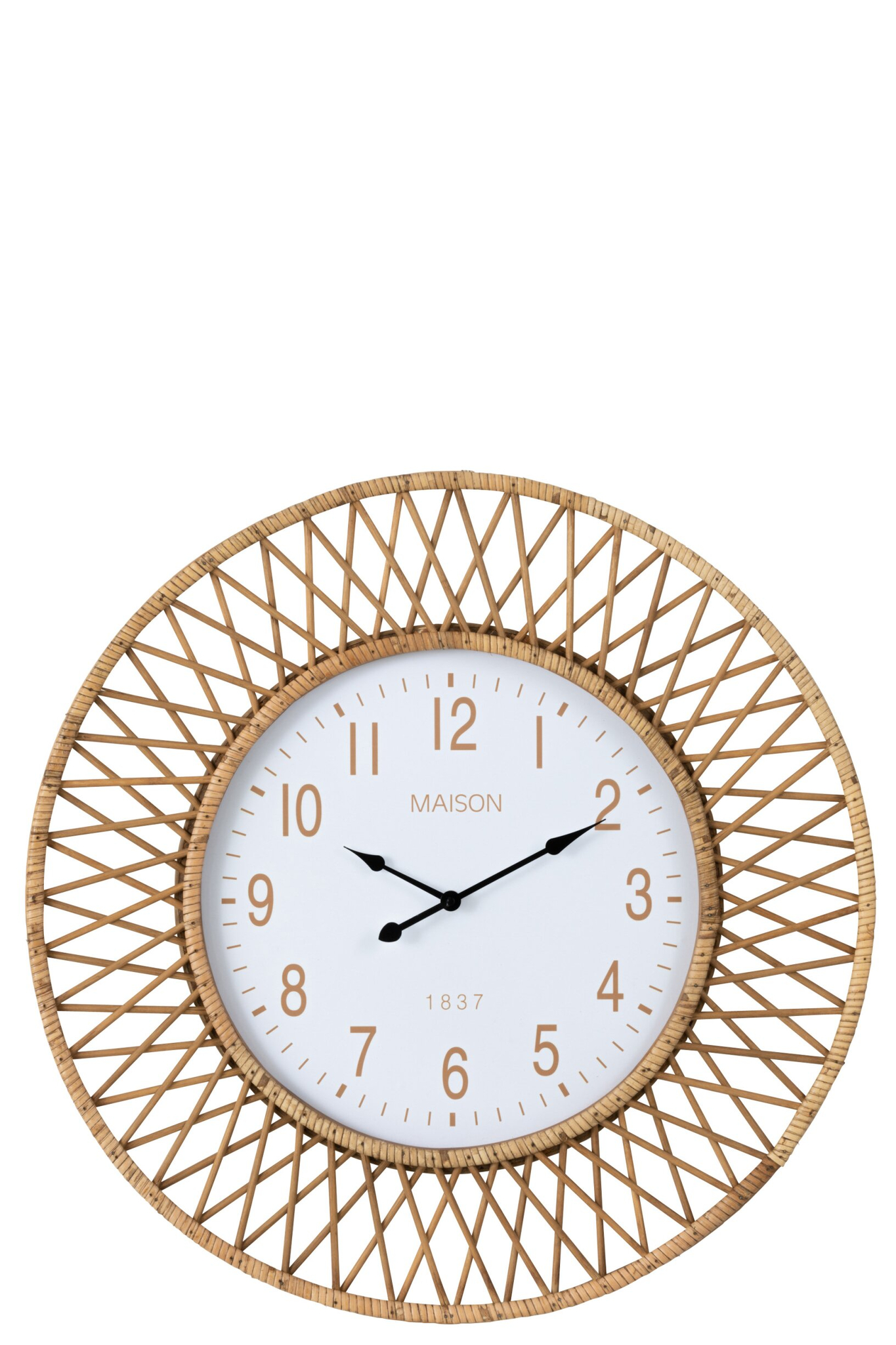 Wandklok Fauldino Naturel - Afbeelding 2