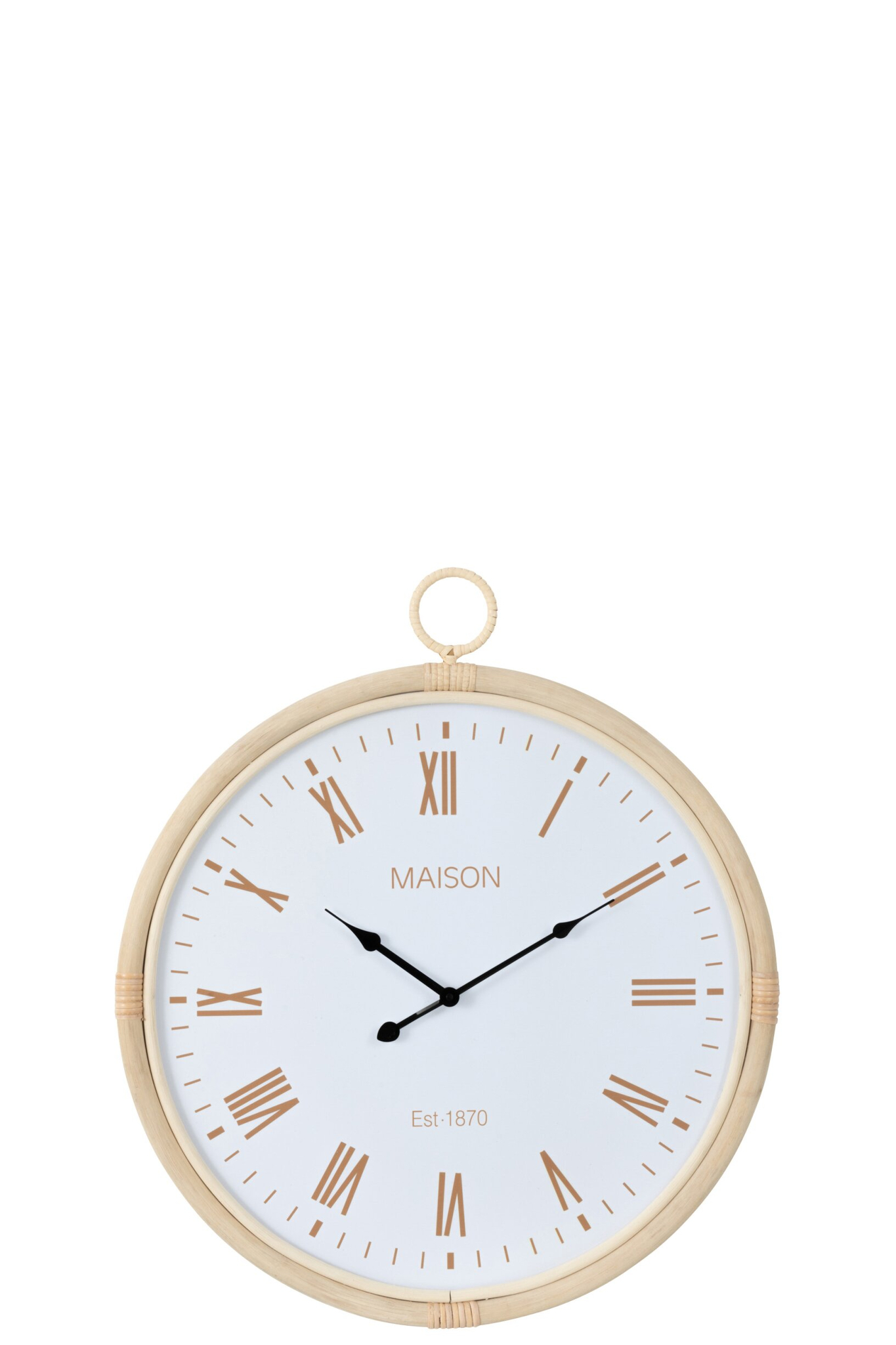 Wandklok Praavello Naturel - Afbeelding 2