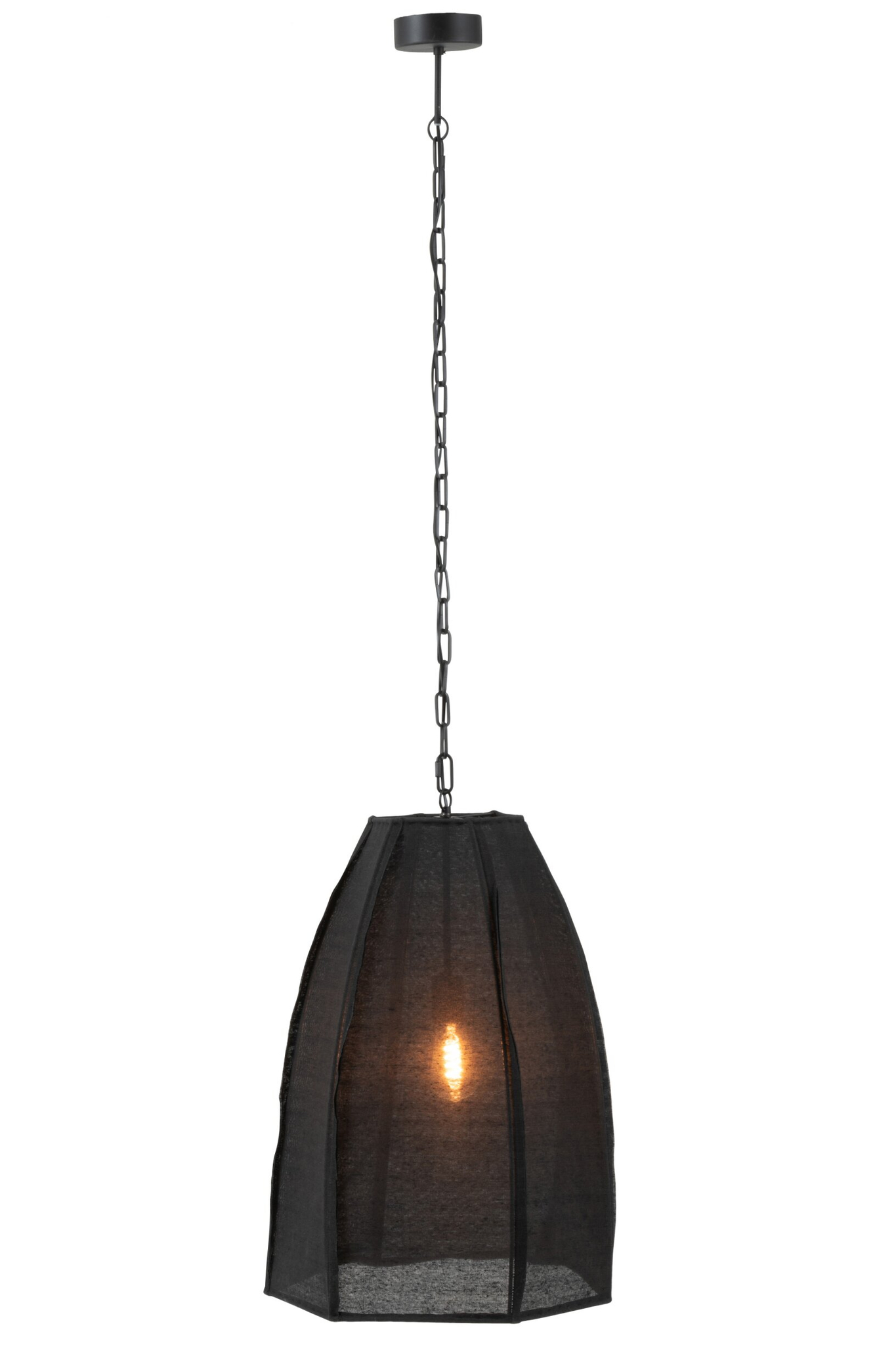 Plafondlamp Villach Linnen