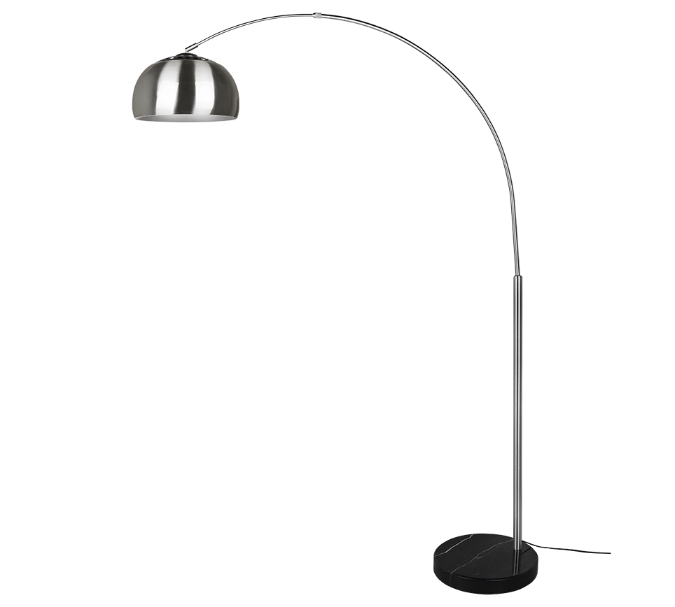 Vloerlamp Brig Mat Nikkel H200 cm - Set van 3 - Afbeelding 2