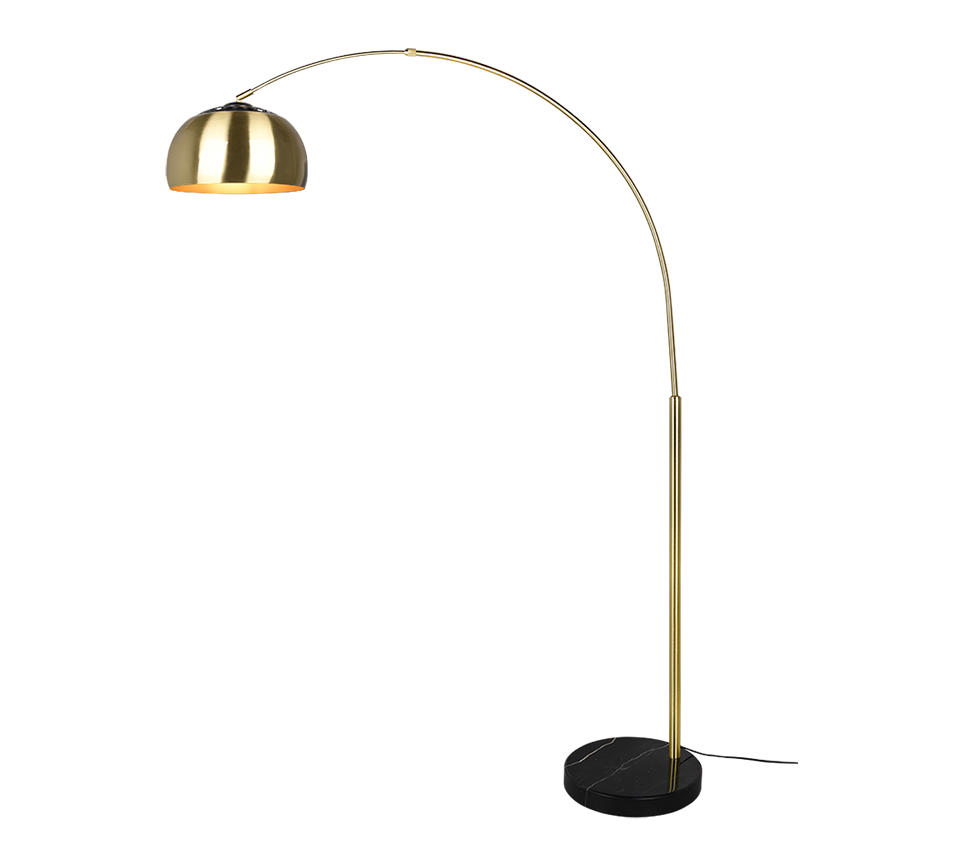 Vloerlamp Gubin Mat Messing H200 cm - Set van 3