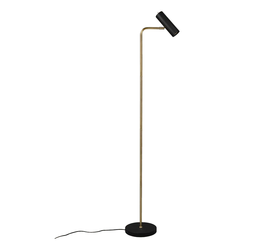 Vloerlamp Jaasor Mat Messing H151 cm - Set van 3 - Afbeelding 4
