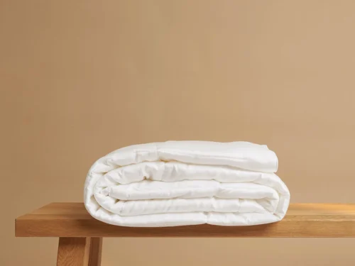 Dekbed Bolund wit 140 x 200 cm, zacht Tencel dekbed met ademende, temperatuurregulerende vulling