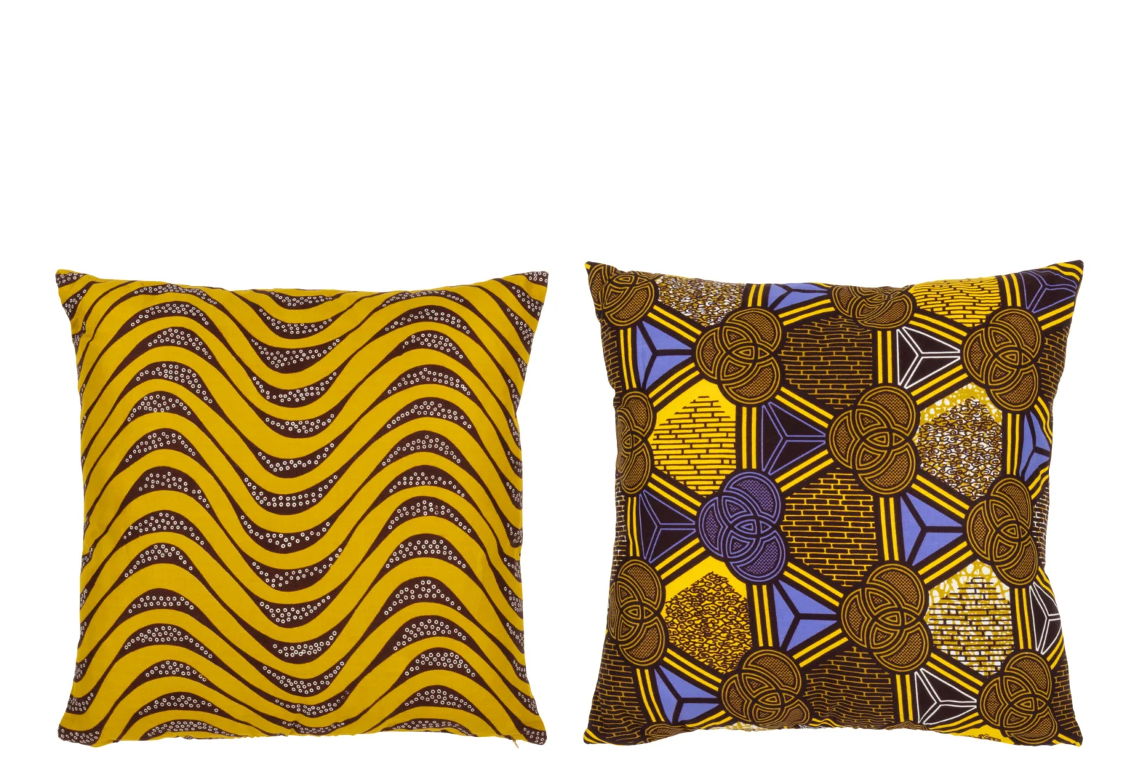 Kussen Joodel Meerkleurig 45x45 cm - Set van 2 - Afbeelding 5