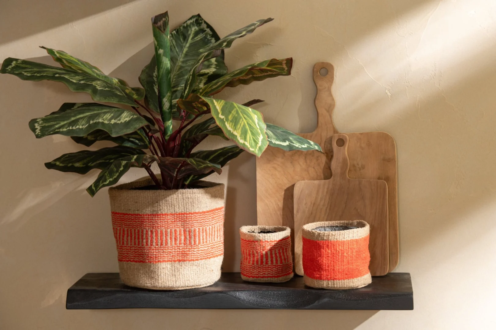 Mand Bove oranje terra jute - Afbeelding 2