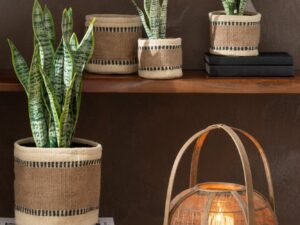 Mand Vimar Jute Naturel - Set van 2