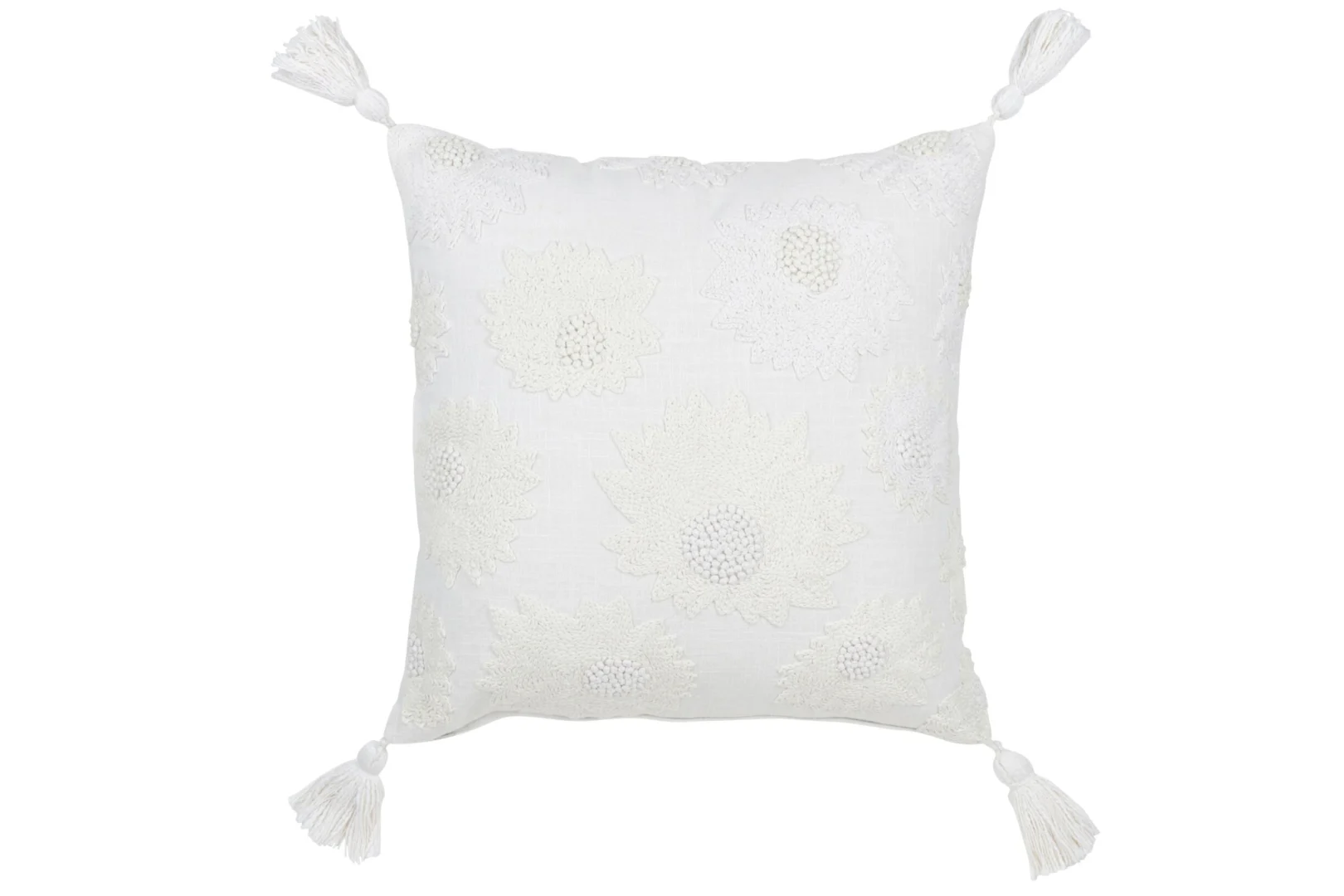 Kussen Braulvira Wit 45x45 cm - Afbeelding 3