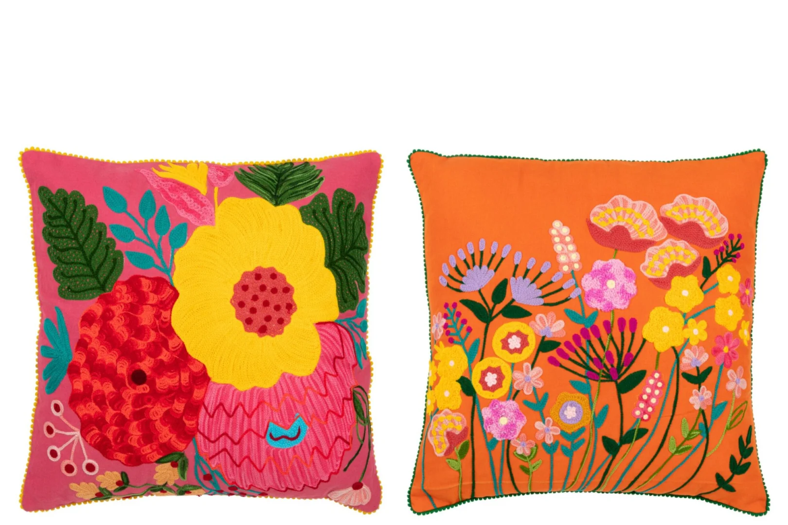 Kussen Sibona Meerkleurig 45x45 cm - Set van 2 - Afbeelding 3