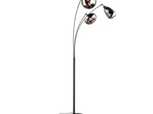 Vloerlamp Jiellone Mat Zwart H200 cm - Set van 3