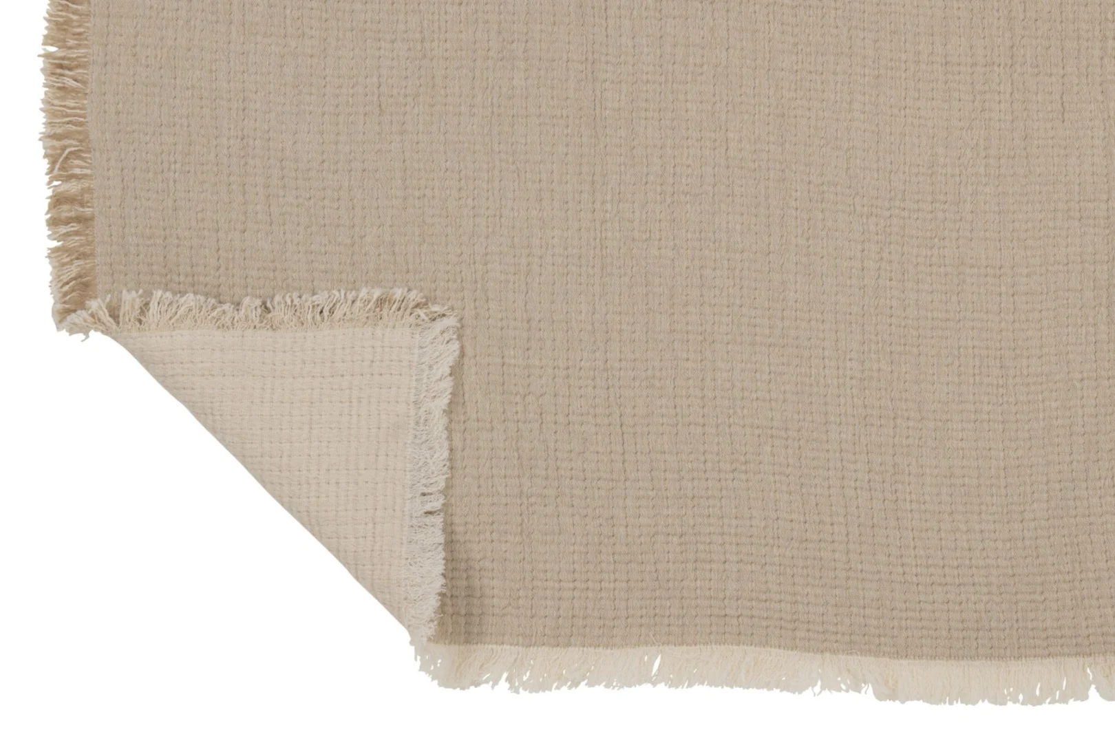 Plaid Dokura Beige - Afbeelding 3