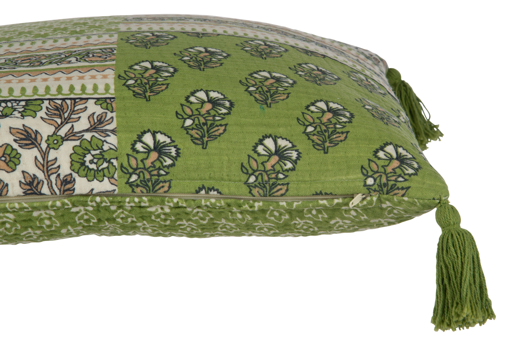 Kussen Jaamik Groen 45x45 cm - Afbeelding 2