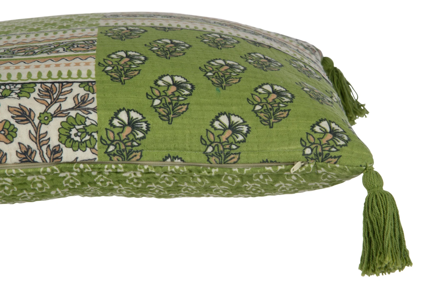 Kussen Jaamik Groen 45x45 cm - Afbeelding 2