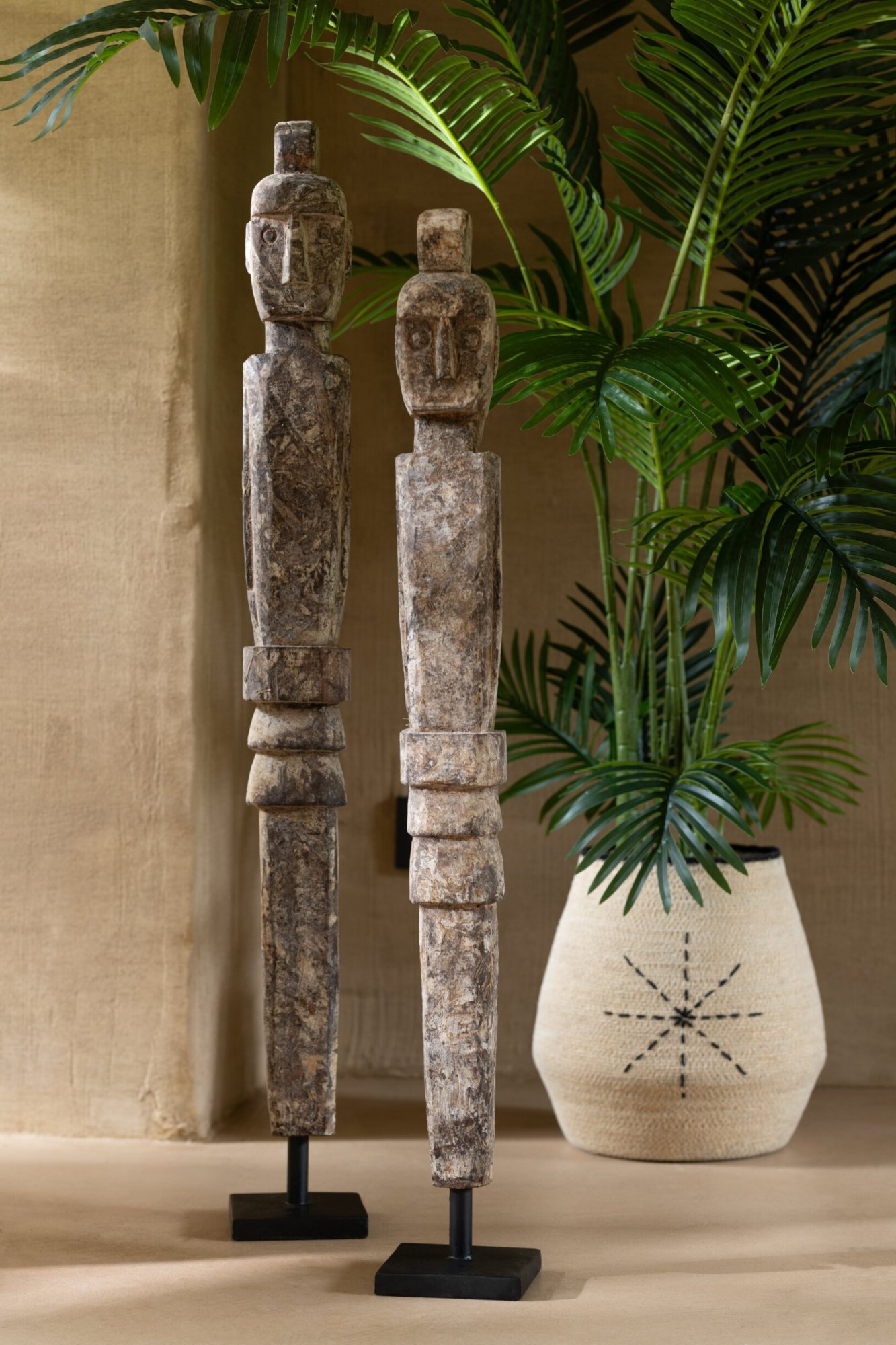 Decoratie Hunsine Zeegras Naturel - Set van 3 - Afbeelding 4