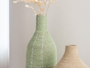 Vaas Kaansone Zeegras Groen H50 cm