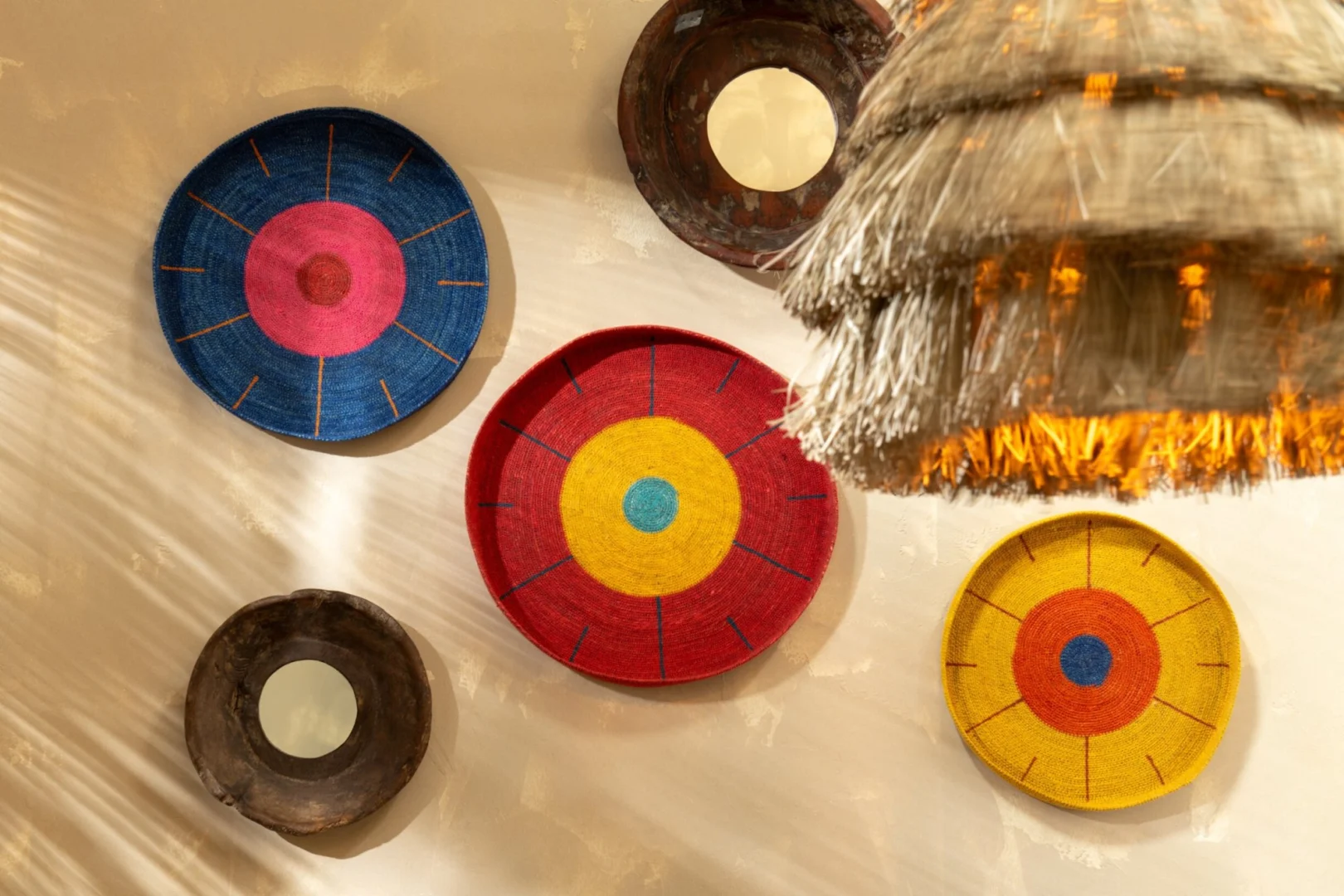 Wanddecoratie Raurresta Meerkleurig - Set van 3 - Afbeelding 2