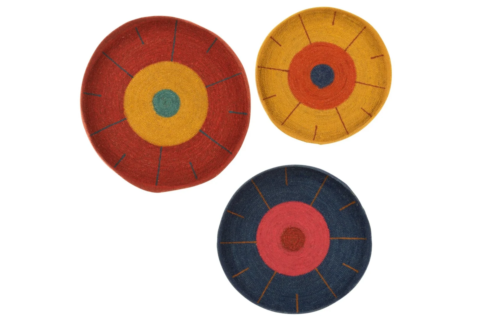 Wanddecoratie Raurresta Meerkleurig - Set van 3 - Afbeelding 4