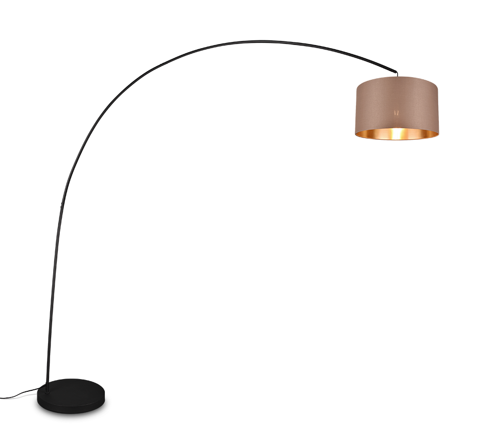 Vloerlamp Fietol Mat Zwart H210 cm - Set van 3