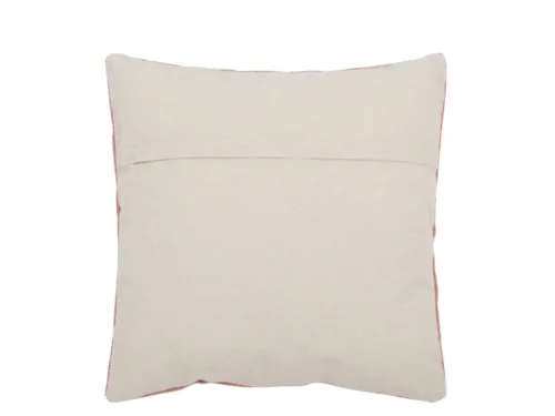 Roze kussen Cissang met zachte katoen-polyester mix en royale 45 x 45 cm afmeting