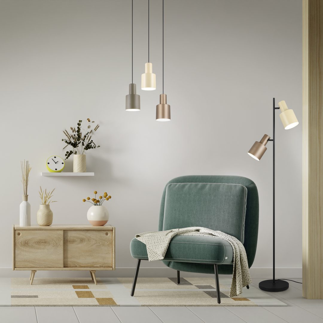 Vloerlamp Teinnes Meerkleurig H161 cm - Set van 3 - Afbeelding 6