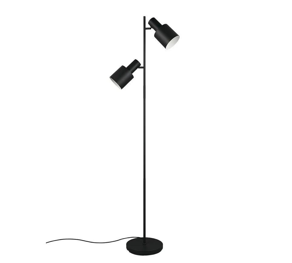 Vloerlamp Goodis Mat Zwart H161 cm - Set van 3 - Afbeelding 4