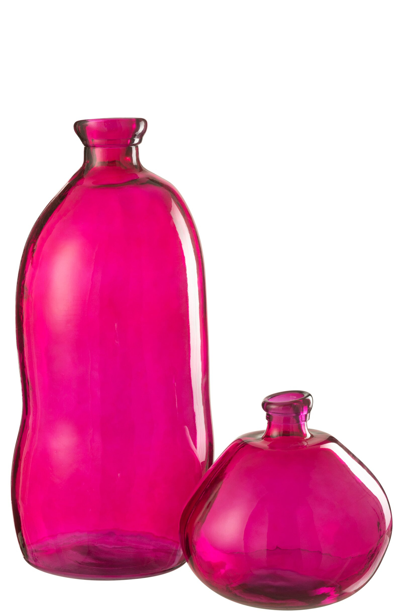 Vaas Vollin Glas Roze H73 cm