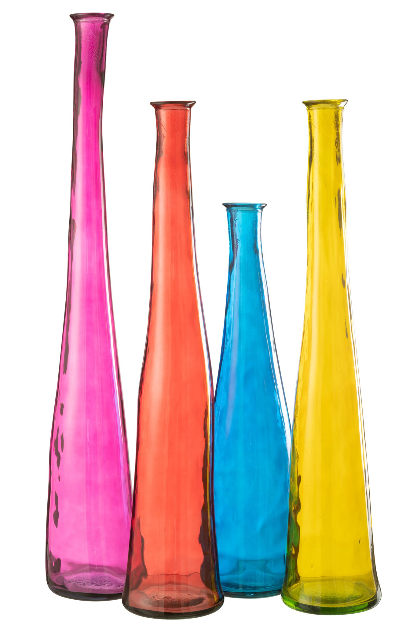 Vaas Flomello Glas Roze H120 cm
