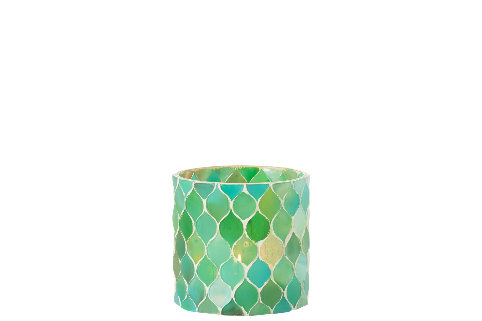 Diamantglas Vollund Glas Groen