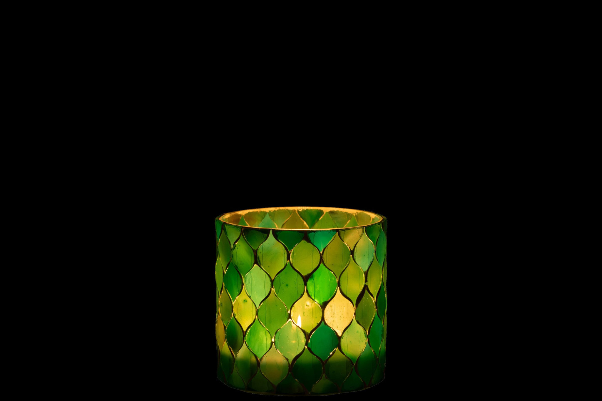 Diamantglas Vollund Glas Groen - Afbeelding 2