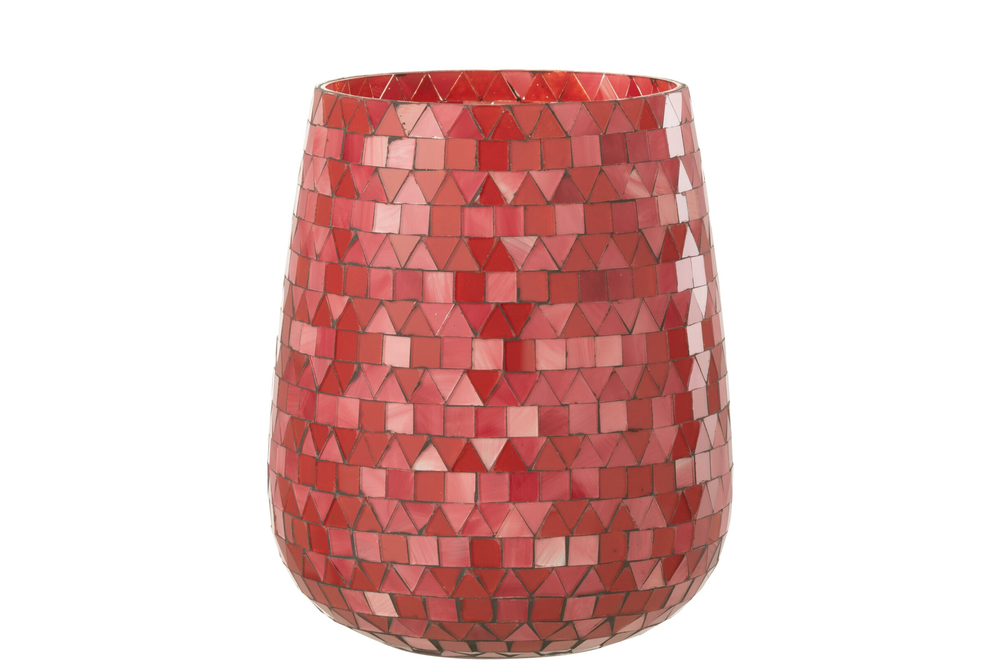 Windlicht Cielun Glas Roze H21 cm - Afbeelding 7