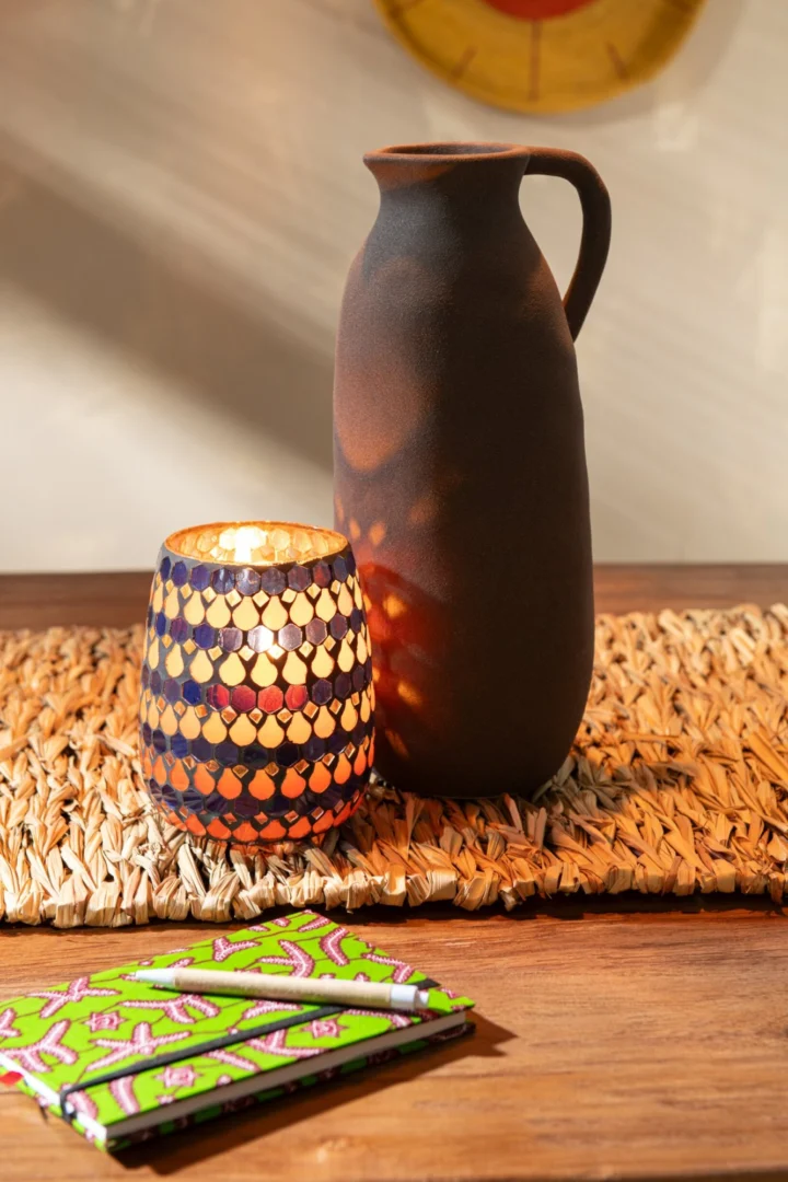 Druppelglas Leirdoro Glas Blauw - Afbeelding 6