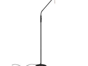 Vloerlamp Laukand Mat Zwart H145 cm - Set van 3