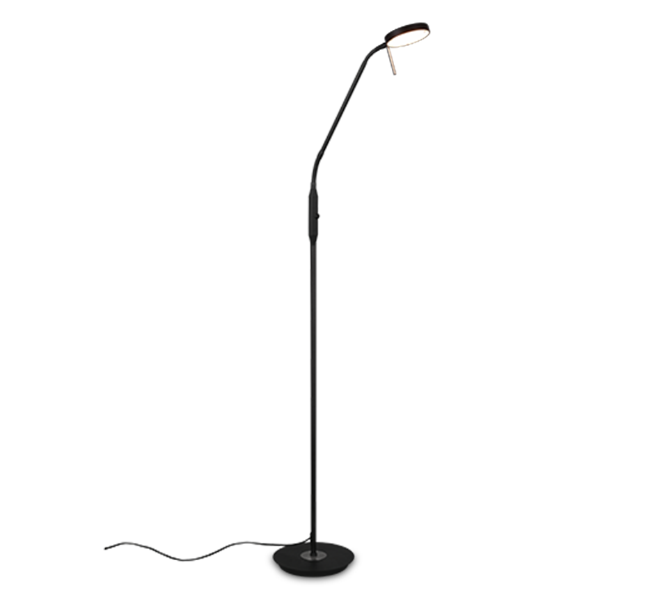 Vloerlamp Laukand Mat Zwart H145 cm - Set van 3 - Afbeelding 2